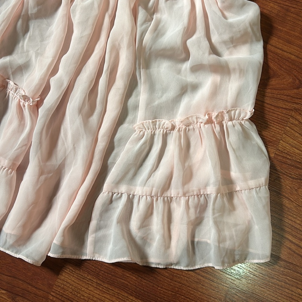 Light Pink Sleepwear Mini Dress - Picture 4 of 7